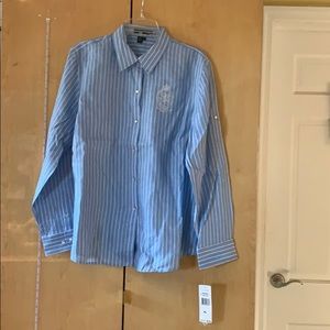 Light weight womens linen top